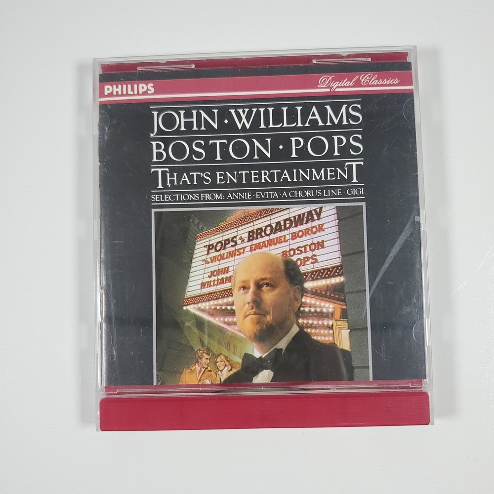 John Williams & The Boston Pops "That's Entertainment" Philips CD
